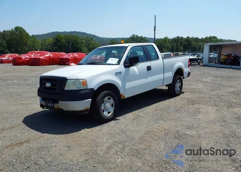 2005 Ford F-150 Stx/Xl/Xlt из США, поврежденный, VIN 1FTRX14W35KD83211